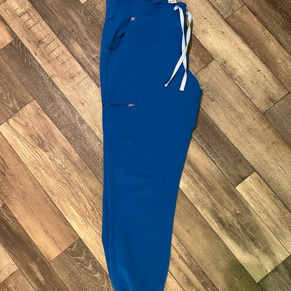 Women’s Blue Figs Jogger Pants - Picture 1 of 3